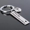 Personalized Drive Safe Keychain with Initial
