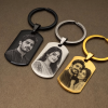 Personalized Photo Engraved Keychain