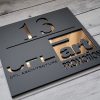 Stylish Office Name Plate with Raised Letters